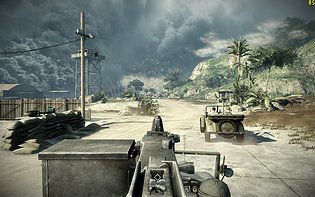 Battlefield: Bad Company 2 ohne Supersampling Anti-Aliasing